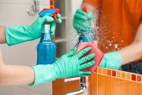 Carpet cleaning in Brixton home interior with fresh cleaned flooring