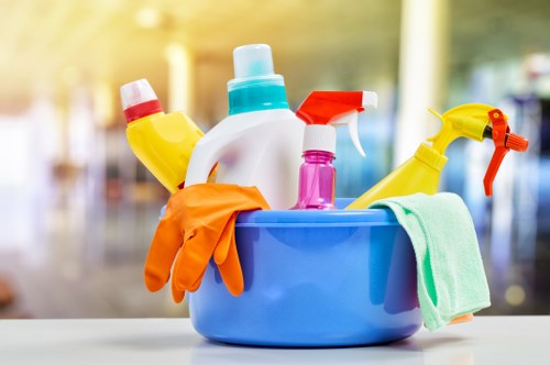 Specialist hard floor maintenance for a Brixton business interior