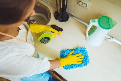Illustration representing analytics cookies and performance monitoring on the Brixton Carpetcleaning website