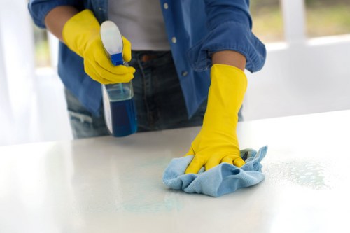 Waste handling and environmental compliance for cleaning services