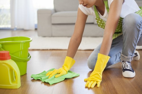 Domestic cleaning service in Brixton focusing on kitchen surfaces